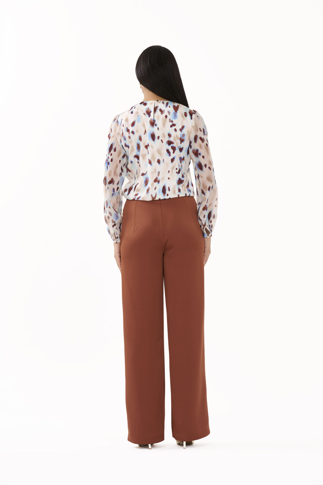 Hazel – Terracotta Trousers - 205013