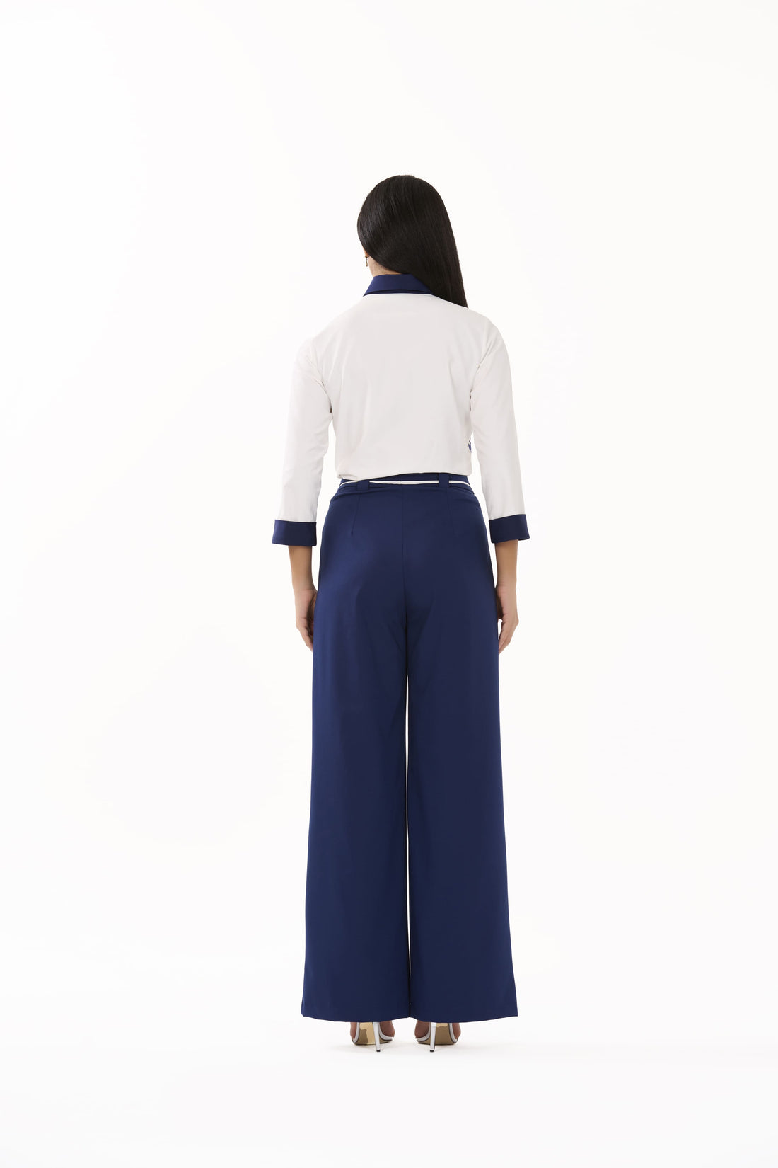 Esme – Ecru Long-Sleeve Blouse - 305030