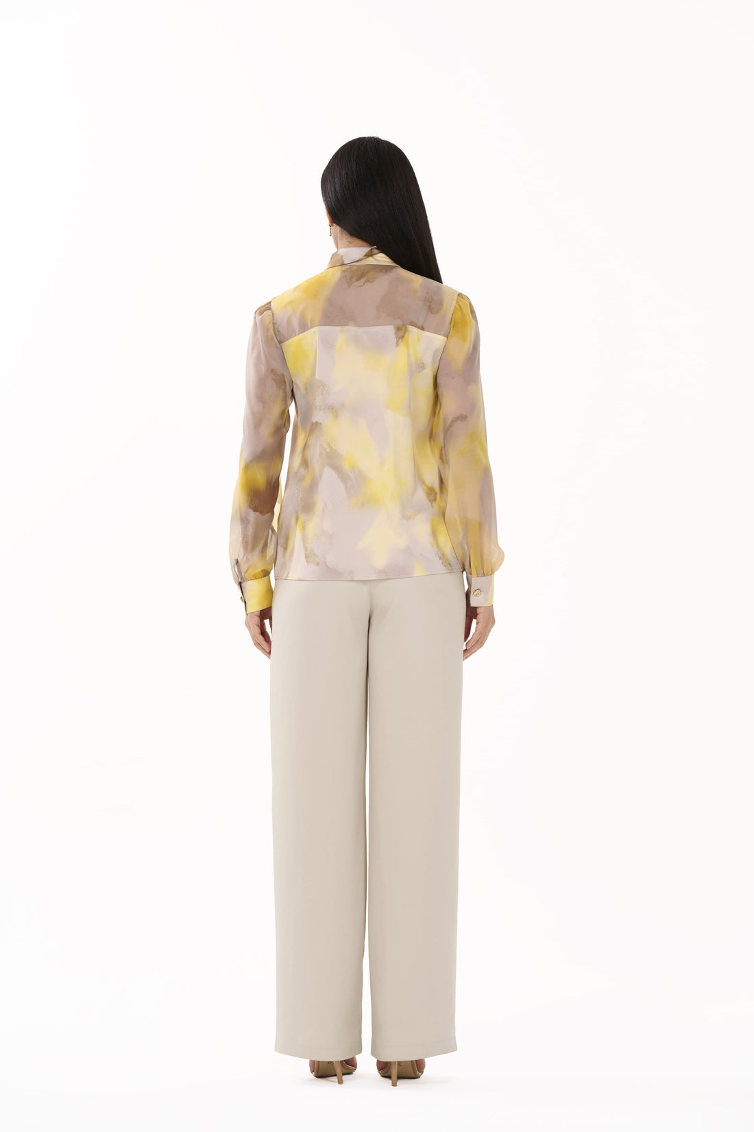 Eloise – Tie Dye Long-Sleeve Blouse - 305040
